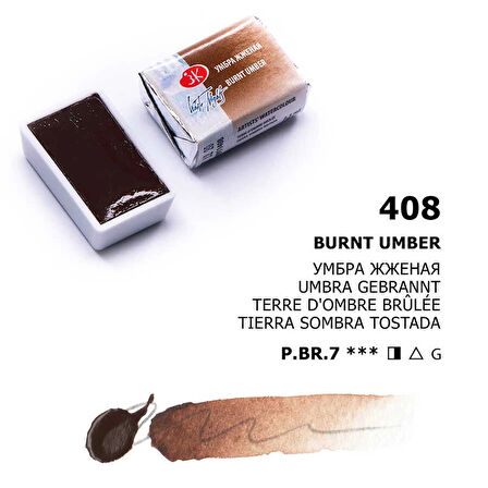 Supertrend White Nights Tam Tablet Sulu Boya 408 Burnt Umber