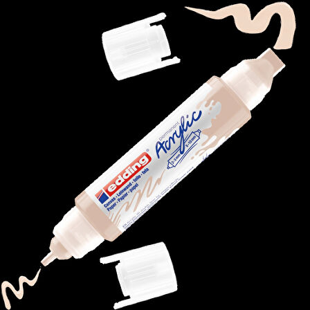 Supertrend 5400 Akrilik Boyama Markörü 3D Double Liner BEJ