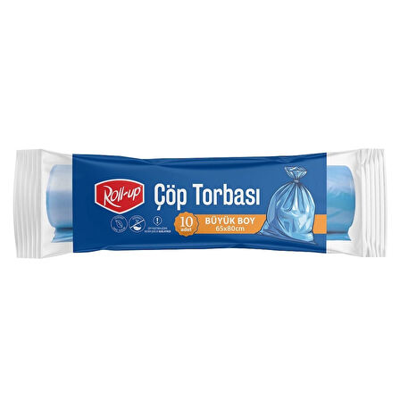 Supertrend Çöp Torbası Büyük 65x80cm 10 Adet