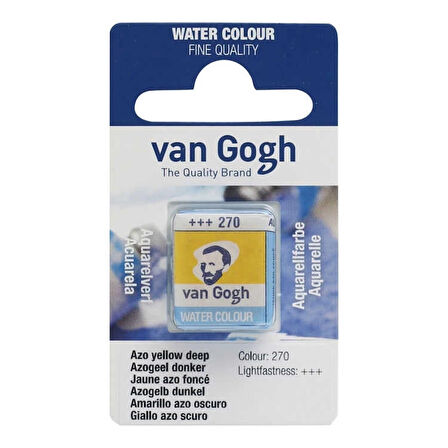 Supertrend Van Gogh 1/2 Tablet Sulu Boya 270 Azo Yellow Deep