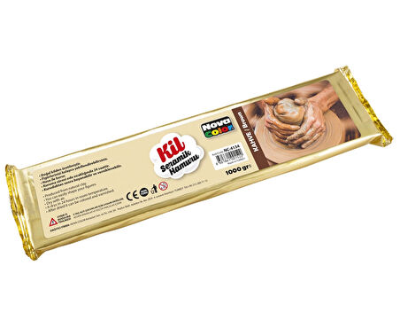 Supertrend Kil Seramik Hamuru 1000 gr. Kahve