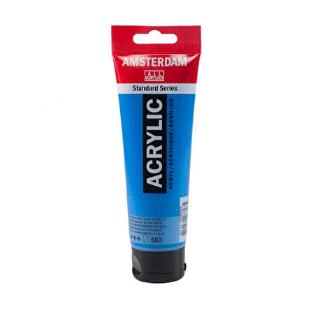Supertrend Amsterdam Akrilik Boya 120 ml. 582 Manganese Blue Phthalo