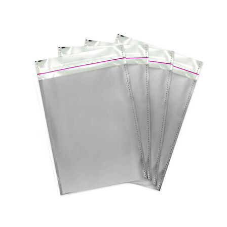 Gümüş Metalize Poşet 20x25