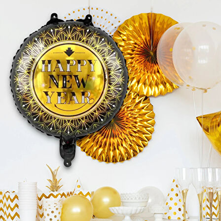 Happy New Year Folyo Balon