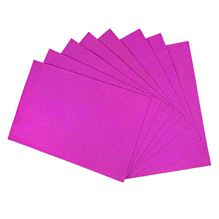 Pembe A4 Keçe Tabaka