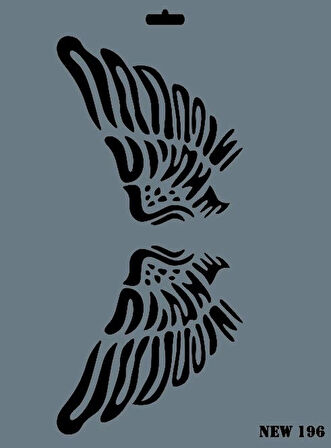 Supertrend Stencil Boyama Şablonu 25x35 cm. NEW-196