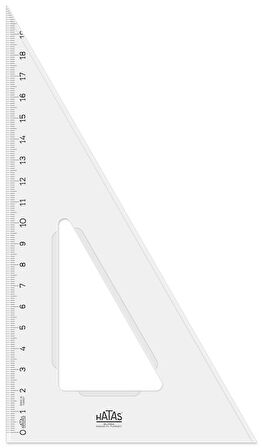 Supertrend Plastik Gönye 21 cm. (30-60-90)