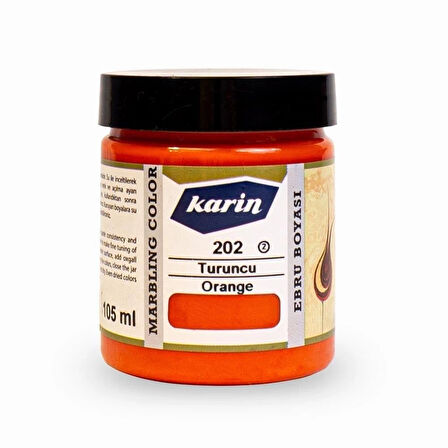 Supertrend Ebru Boyası 105 ml. 202 Turuncu