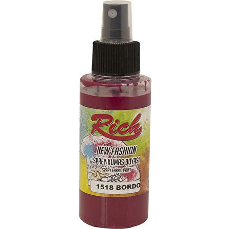 Supertrend New Fashion Sprey Kumaş Boyası 100 cc. 1518 BORDO
