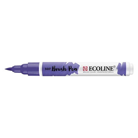 Supertrend Ecoline Brush Pen Fırça Uçlu Kalem 507 Ultramarine Violet