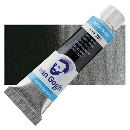 Supertrend Van Gogh 10 ml. Tüp Sulu Boya 701 Ivory Black