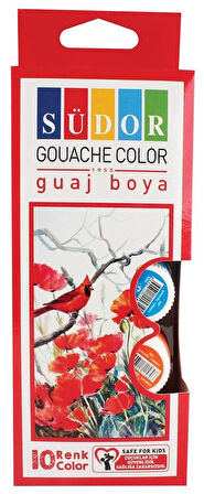 Supertrend Guaj Boya Seti 10 Renk x 15 ml. Şişe