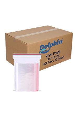 Supertrend Kilitli Poşet 10x12cm 1000 Adet x 12 Paket-Koli