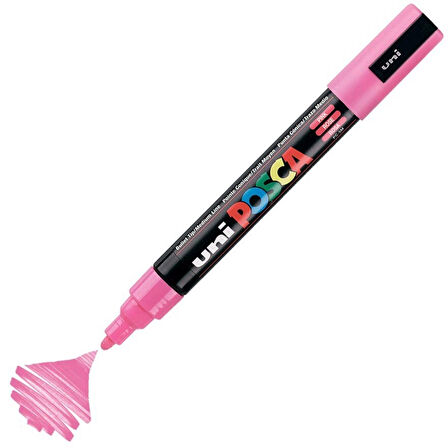 Supertrend Posca PC-5M Boyama Markörü 1.8-2.5 mm. PEMBE