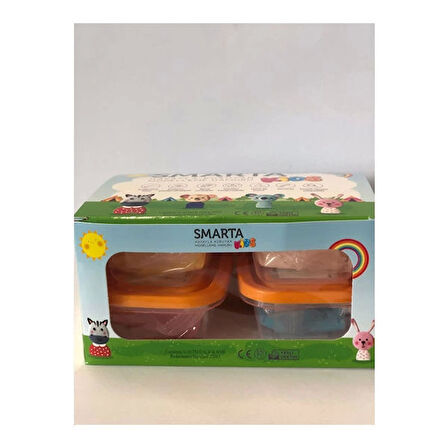 Supertrend Kids Hava İle Kuruyan Modelleme Hamuru 4x70 Gr. Karışık Renk