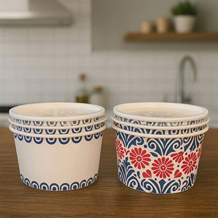 Supertrend Kapaklı Karton Aşure Kasesi 6lı Set