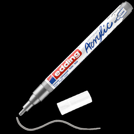 Supertrend 5300 Akrilik Boyama Markörü 1-2 mm GÜMÜŞ