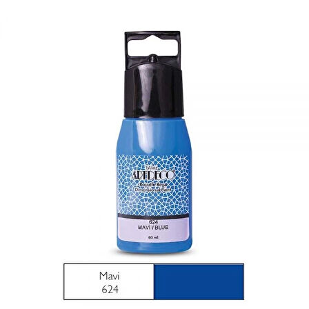 Supertrend Boyutlu Boya 60 ml. 624 MAVİ