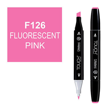 Touch Twin Marker Çizim Kalemi 126 Fluorescent Supertrendk