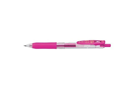 Supertrend Sarasa Clip Jel Mürekkepli Roller Kalem 0.7 mm. ÇİNGENE PEMBESİ