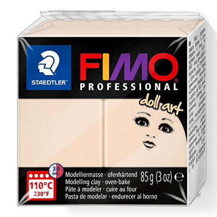 Supertrend Fimo Professional Doll Art Polimer Kil 85 gr. 44 Bej