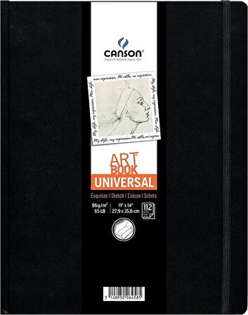 Supertrend Art Book Supertrendversal Sert Kapak Lastikli Eskiz Çizim Defteri 96 gr. 27.9x35.6 cm. 112 Sayfa