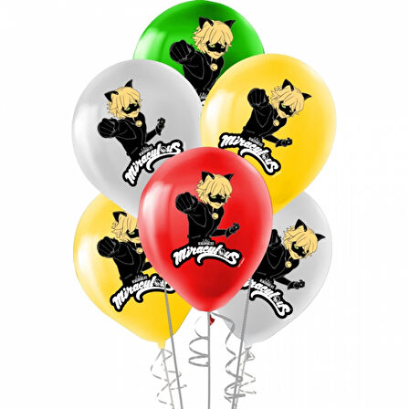 Miraculous Super Heroez Team Lisanslı Balon 11"
