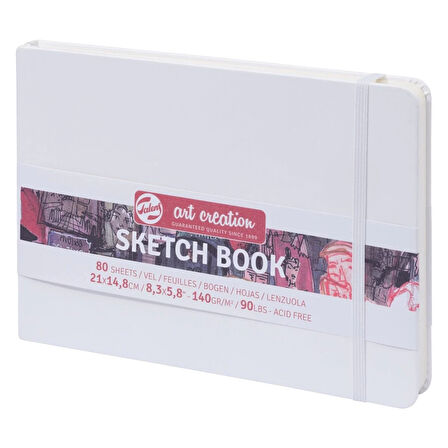 Supertrend Art Creation Sketchbook Sert Kapak Eskiz Çizim Defteri 140 gr. 15x21 cm. 80 yp. BEYAZ