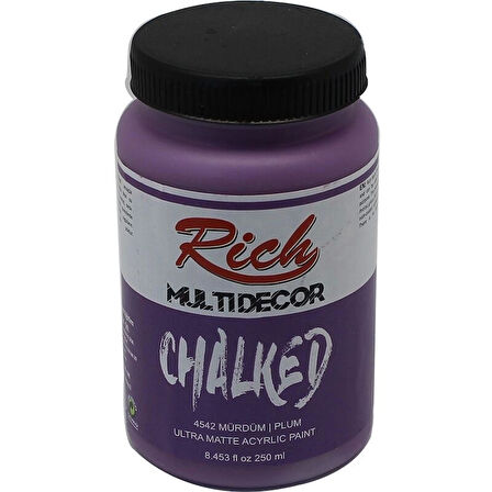Supertrend Multi Decor Chalked Akrilik Boya 250 cc. 4542 MÜRDÜM