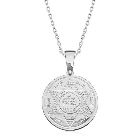 Supertrend ​gümüş Süleyman Mührü Kolye