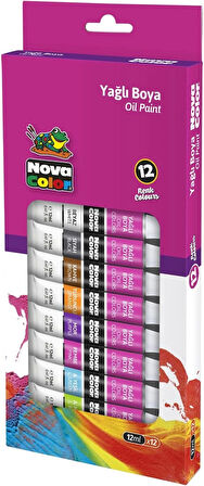 Supertrend Yağlı Boya Seti 12 Renk x 12 ml. Tüp