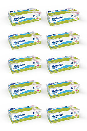 Supertrend Beyaz Lateks Eldiven Pudralı S 100 Adet x 10 Paket