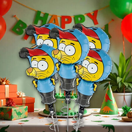 Kral Şakir Folyo Balon 14" Eko Paket 5li