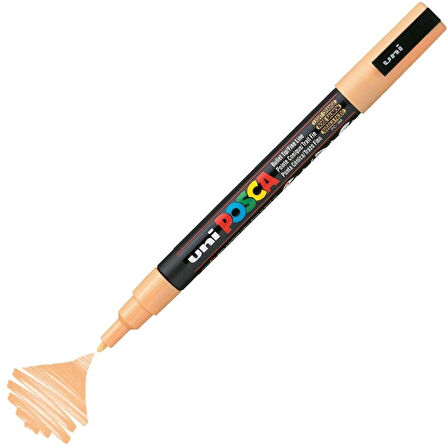 Supertrend Posca PC-3M Boyama Markörü 0.9-1.3 mm. AÇIK TURUNCU