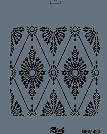 Supertrend Stencil Boyama Şablonu 25x35 cm. NEW-423