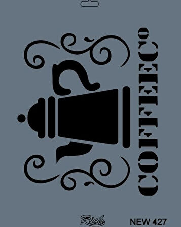 Supertrend Stencil Boyama Şablonu 25x35 cm. NEW-427