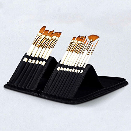 Supertrend Profesyonel Çantalı Fırça Seti 15 Parça