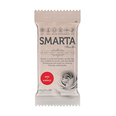 Supertrend Havayla Kuruyan Modelleme Hamuru 100 gr. KIRMIZI