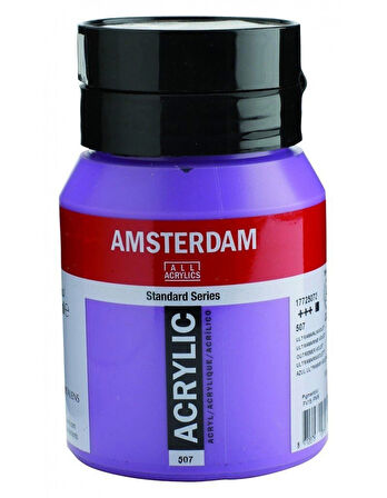Supertrend Amsterdam Akrilik Boya 500 ml. 507 Ultramarine Violet