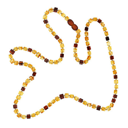 Supertrend Yetişkin Damla Kehribar Kolye