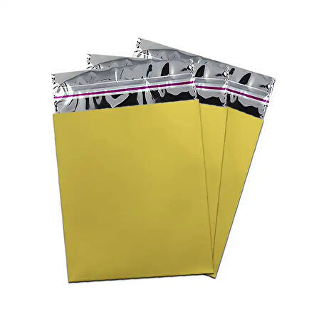 Altın Lüks Metalize Poşet 35x50