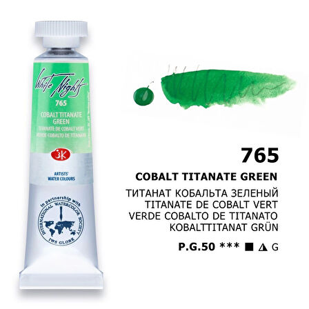 Supertrend White Nights Tüp Sulu Boya 10 ml. 765 Cobalt Titanate Green