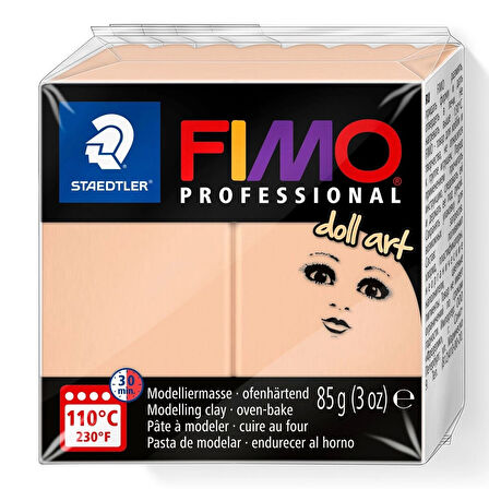 Supertrend Fimo Professional Doll Art Polimer Kil 85 gr. 435 Cameo