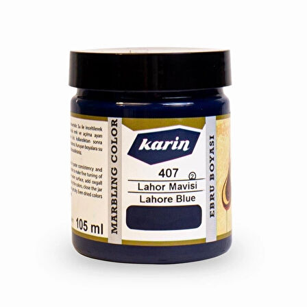 Supertrend Ebru Boyası 105 ml. 407 Lahor Mavi