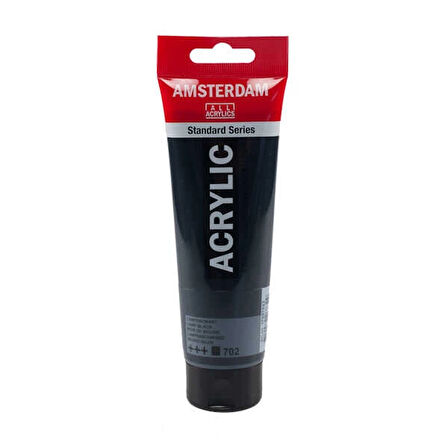 Supertrend Amsterdam Akrilik Boya 120 ml. 702 Lamp Black