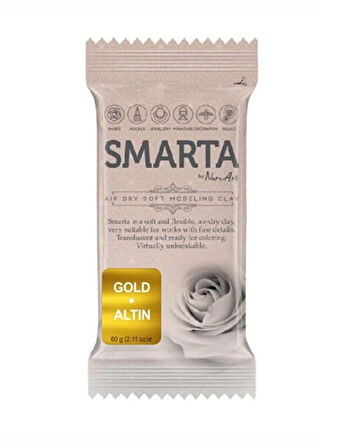 Supertrend Havayla Kuruyan Modelleme Hamuru 60 gr. METALİK ALTIN