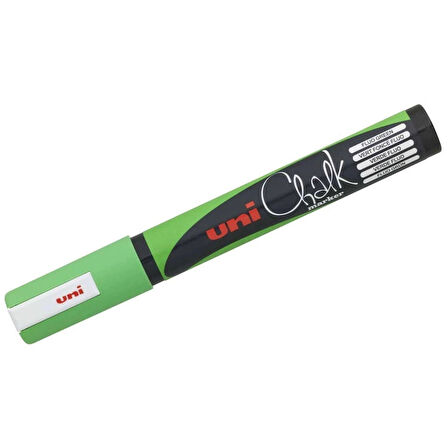 Supertrend Chalk 1.8-2.5 mm Yuvarlak Uç Su Bazlı Sıvı Tebeşir Kalemi Fosforlu Yeşil