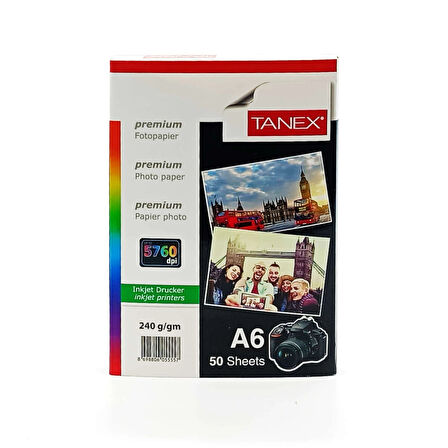 Supertrend Premium Fotoğraf Kağıdı 240 gr. A6 50'li