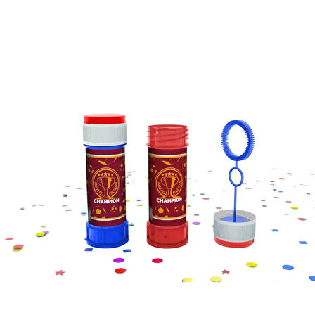 Champion Sarı Kırmızı Double Bubble Köpük Balon 2li