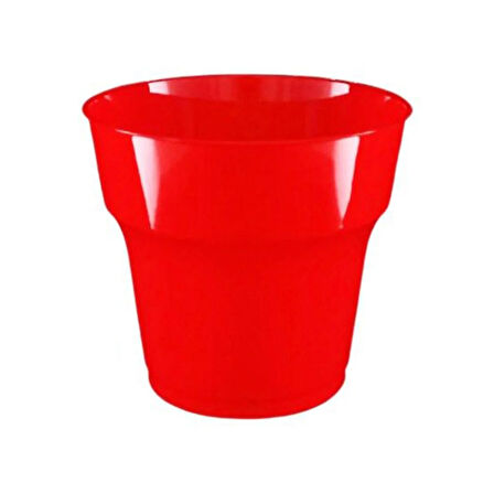 Kırmızı Plastik Bardak